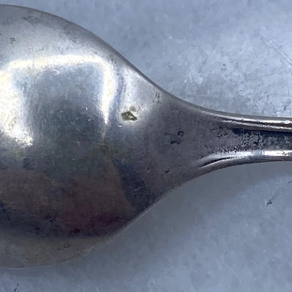 Sterling Silver Demitasse Spoon 4.25